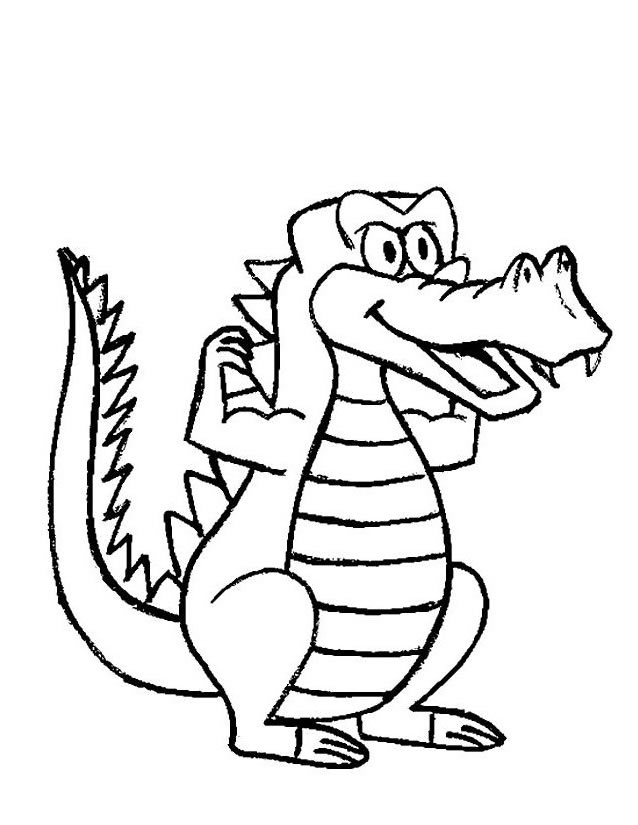 Disegno da colorare: Coccodrillo (Animali) #4858 - Pagine da Colorare Stampabili Gratuite