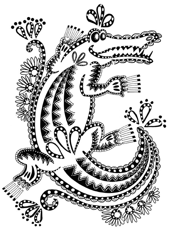 Disegno da colorare: Coccodrillo (Animali) #4865 - Pagine da Colorare Stampabili Gratuite