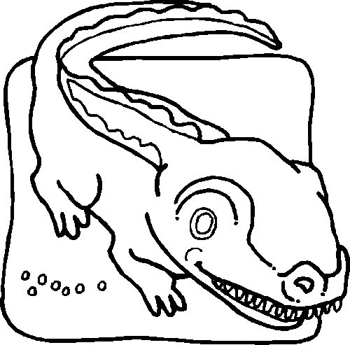 Disegno da colorare: Coccodrillo (Animali) #4901 - Pagine da Colorare Stampabili Gratuite