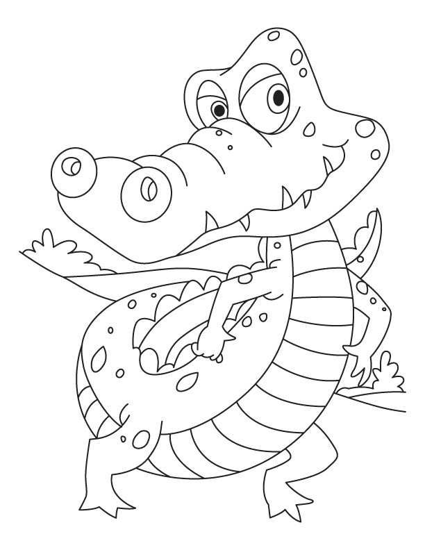 Disegno da colorare: Coccodrillo (Animali) #4976 - Pagine da Colorare Stampabili Gratuite