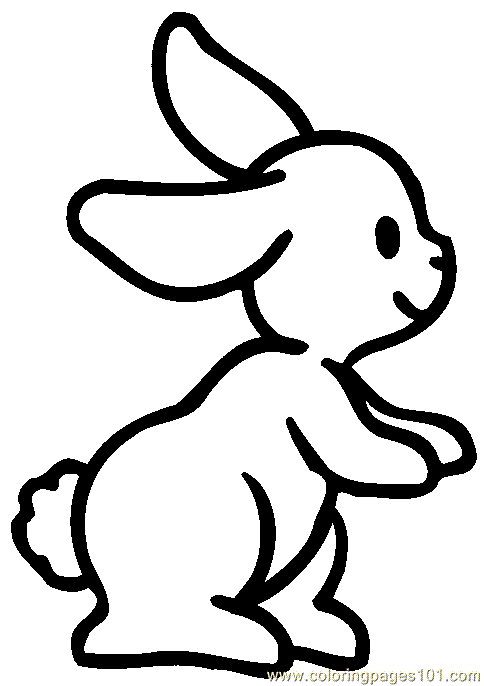 Disegno da colorare: Coniglio (Animali) #9568 - Pagine da Colorare Stampabili Gratuite