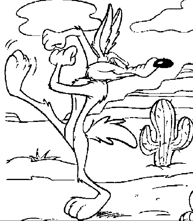 Disegno da colorare: Coyote (Animali) #4486 - Pagine da Colorare Stampabili Gratuite