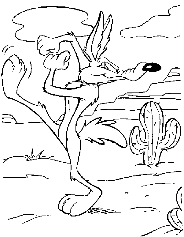 Disegno da colorare: Coyote (Animali) #4548 - Pagine da Colorare Stampabili Gratuite