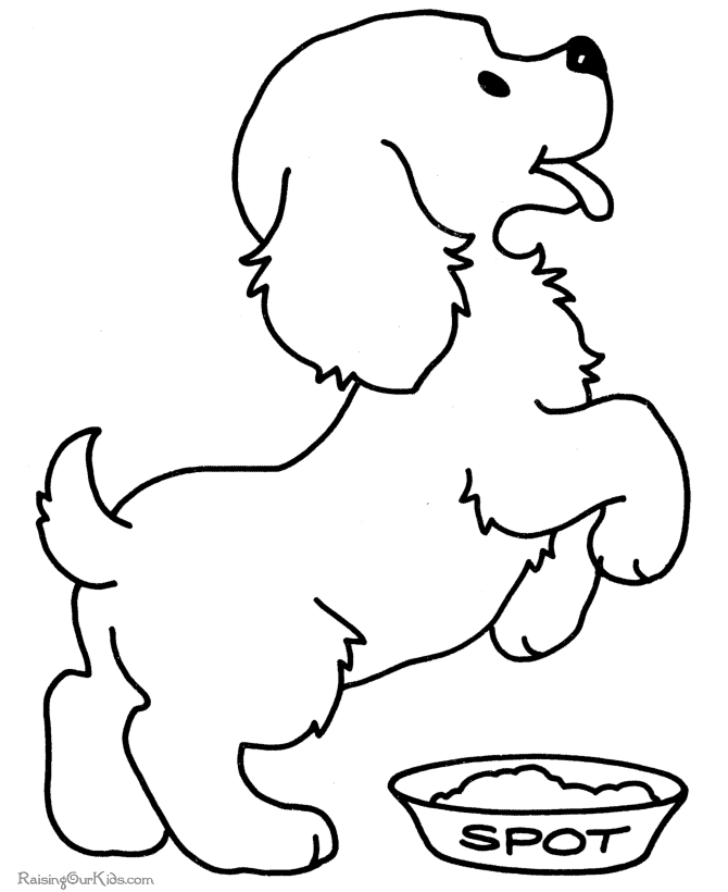 Disegno da colorare: Cucciolo (Animali) #2890 - Pagine da Colorare Stampabili Gratuite