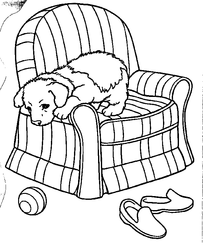 Disegno da colorare: Cucciolo (Animali) #2917 - Pagine da Colorare Stampabili Gratuite