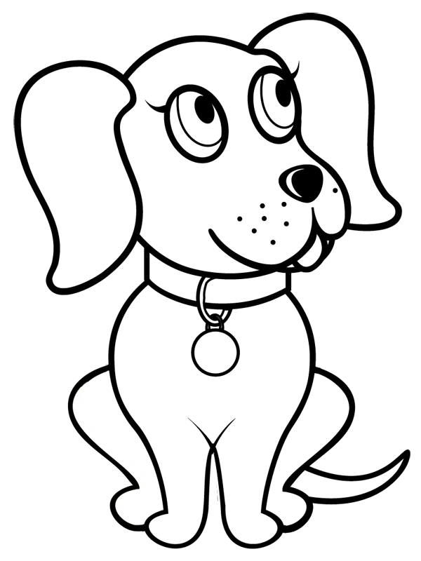 Disegno da colorare: Cucciolo (Animali) #2947 - Pagine da Colorare Stampabili Gratuite