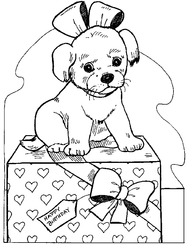 Disegno da colorare: Cucciolo (Animali) #2967 - Pagine da Colorare Stampabili Gratuite