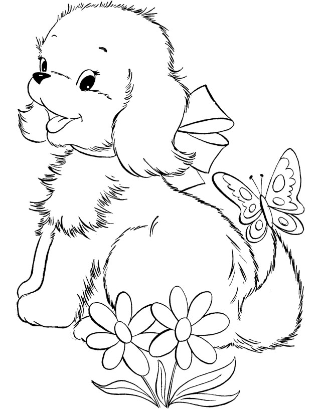 Disegno da colorare: Cucciolo (Animali) #2971 - Pagine da Colorare Stampabili Gratuite