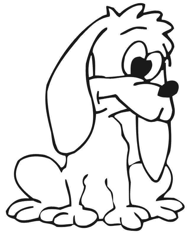 Disegno da colorare: Cucciolo (Animali) #2998 - Pagine da Colorare Stampabili Gratuite