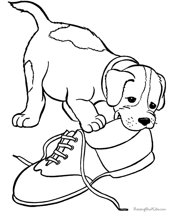 Disegno da colorare: Cucciolo (Animali) #3024 - Pagine da Colorare Stampabili Gratuite