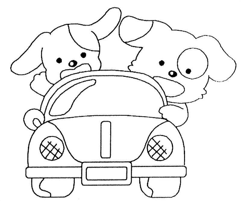 Disegno da colorare: Cucciolo (Animali) #3074 - Pagine da Colorare Stampabili Gratuite