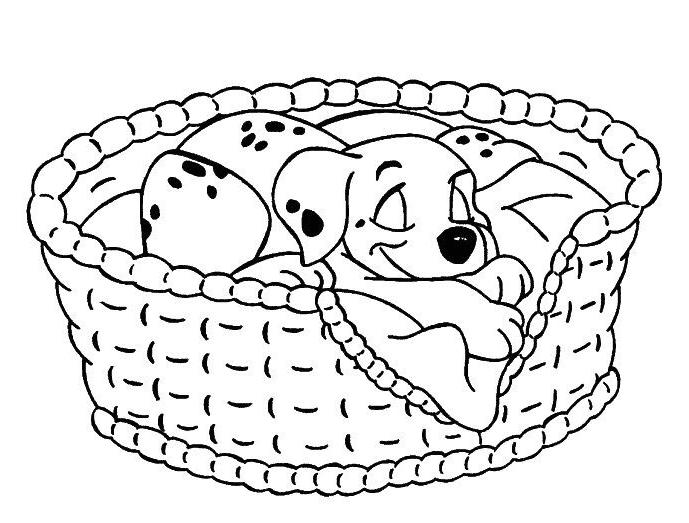 Disegno da colorare: Cucciolo (Animali) #3081 - Pagine da Colorare Stampabili Gratuite
