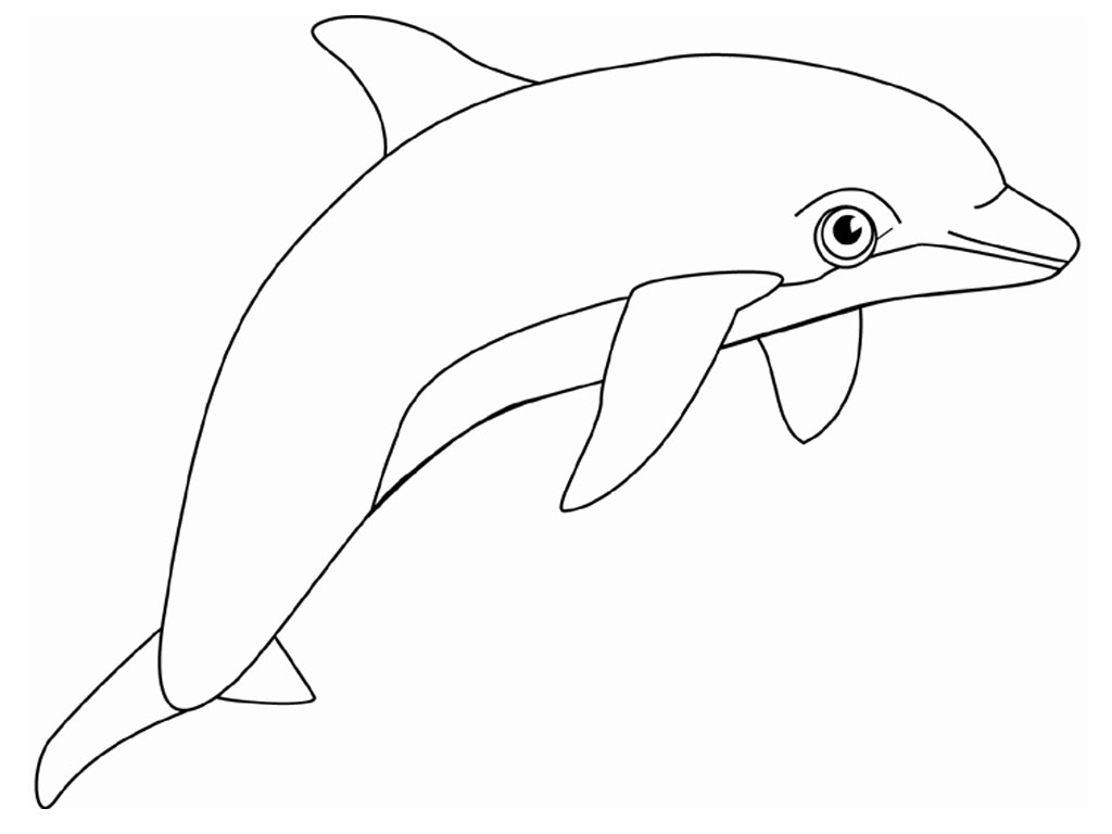 Disegno da colorare: Delfino (Animali) #5098 - Pagine da Colorare Stampabili Gratuite