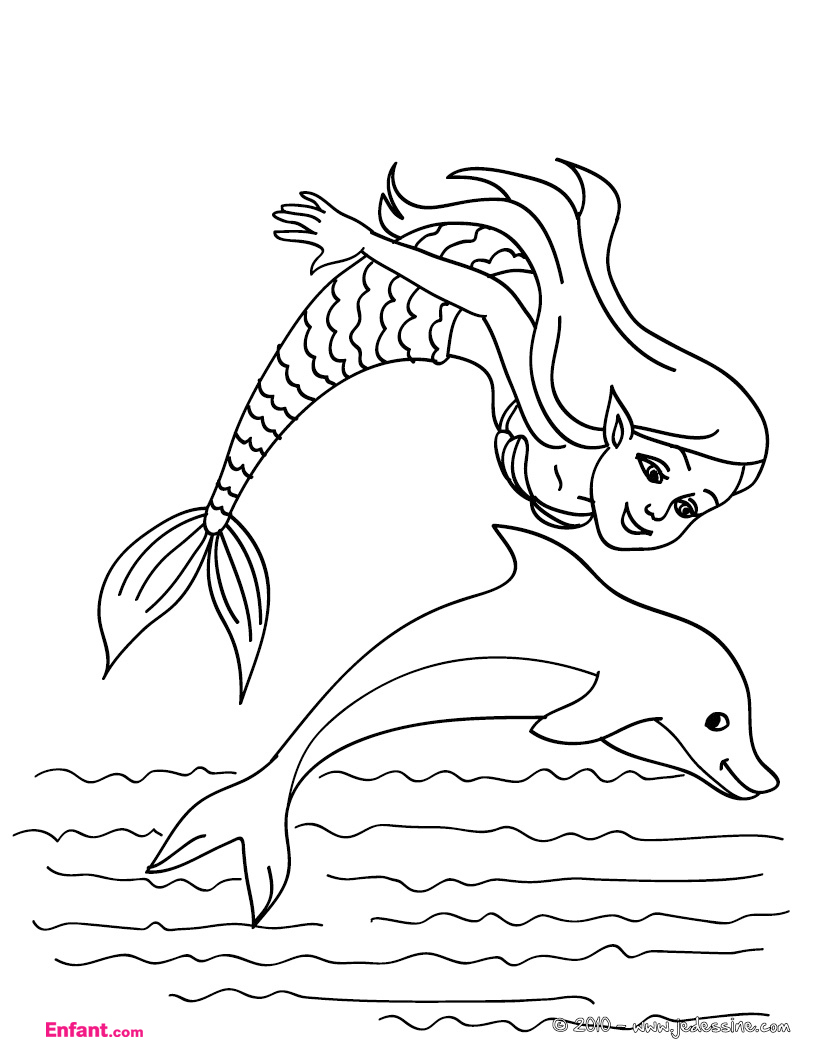 Disegno da colorare: Delfino (Animali) #5129 - Pagine da Colorare Stampabili Gratuite