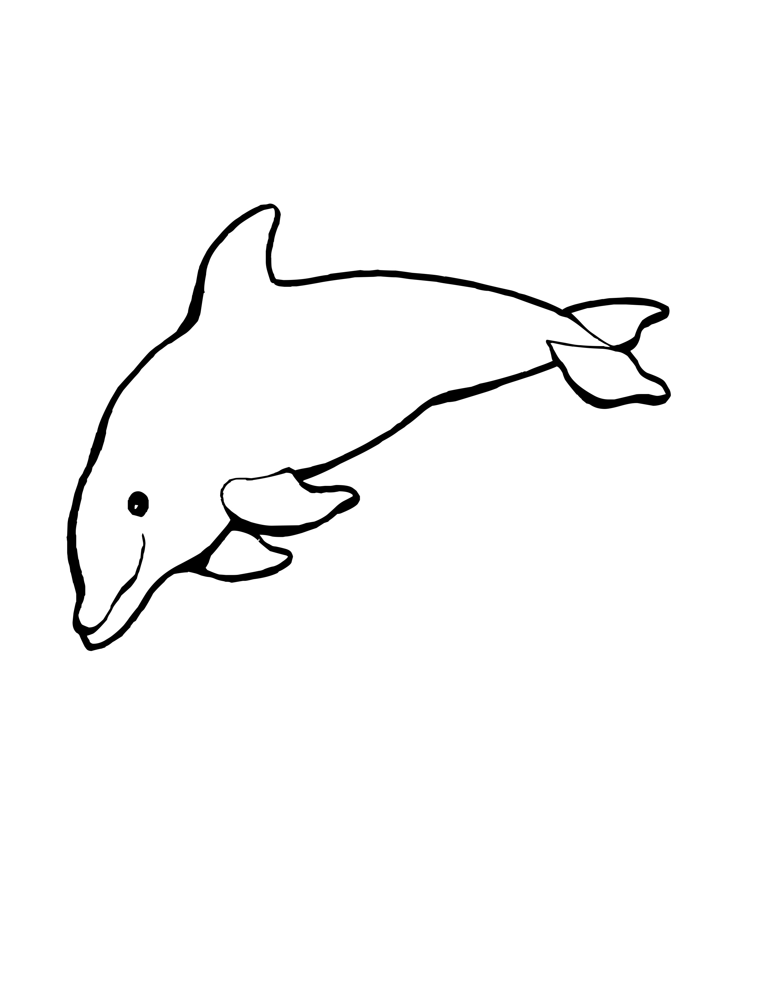 Disegno da colorare: Delfino (Animali) #5138 - Pagine da Colorare Stampabili Gratuite