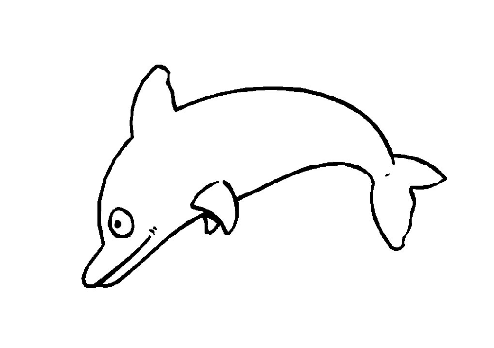 Disegno da colorare: Delfino (Animali) #5198 - Pagine da Colorare Stampabili Gratuite