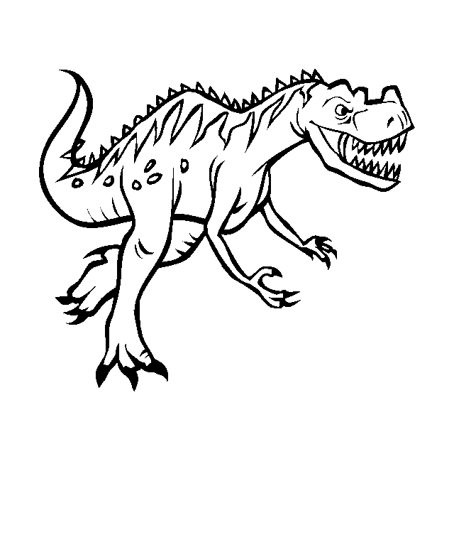 Disegno da colorare: Dinosauro (Animali) #5511 - Pagine da Colorare Stampabili Gratuite