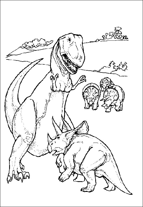 Disegno da colorare: Dinosauro (Animali) #5526 - Pagine da Colorare Stampabili Gratuite