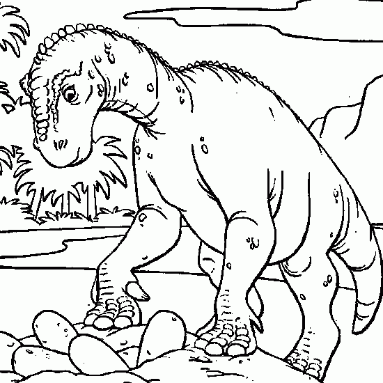 Disegno da colorare: Dinosauro (Animali) #5544 - Pagine da Colorare Stampabili Gratuite