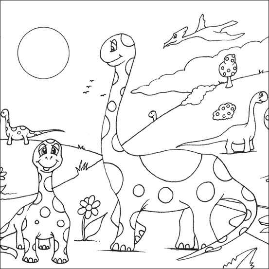 Disegno da colorare: Dinosauro (Animali) #5561 - Pagine da Colorare Stampabili Gratuite