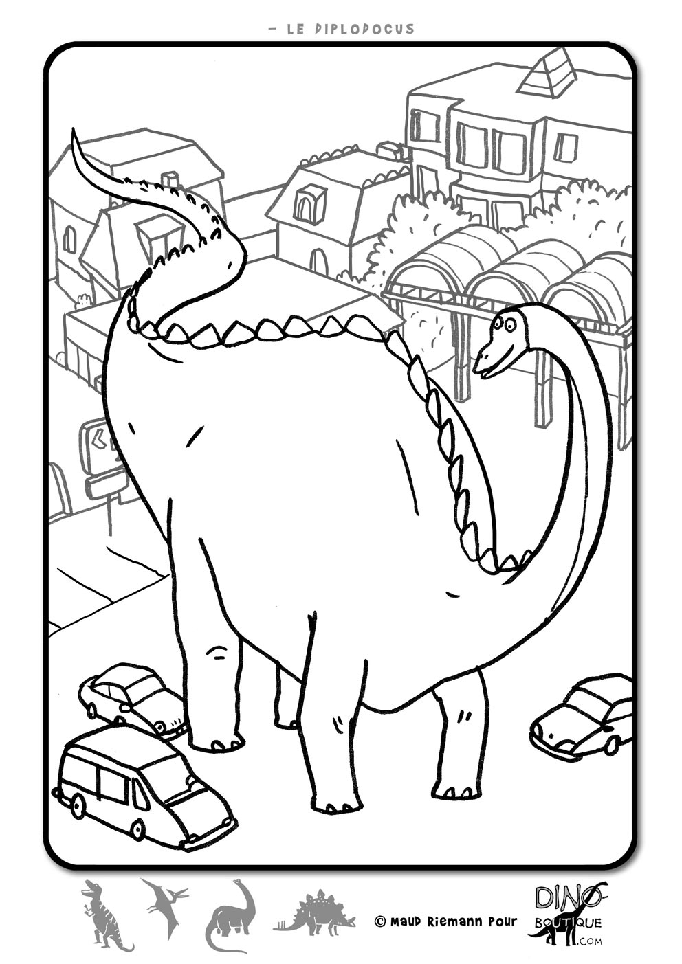 Disegno da colorare: Dinosauro (Animali) #5564 - Pagine da Colorare Stampabili Gratuite