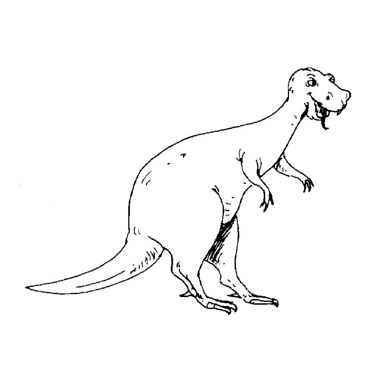 Disegno da colorare: Dinosauro (Animali) #5573 - Pagine da Colorare Stampabili Gratuite
