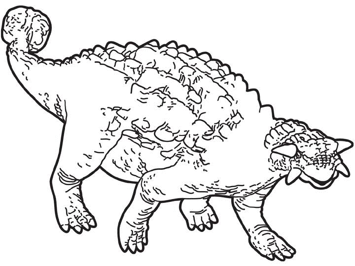 Disegno da colorare: Dinosauro (Animali) #5575 - Pagine da Colorare Stampabili Gratuite