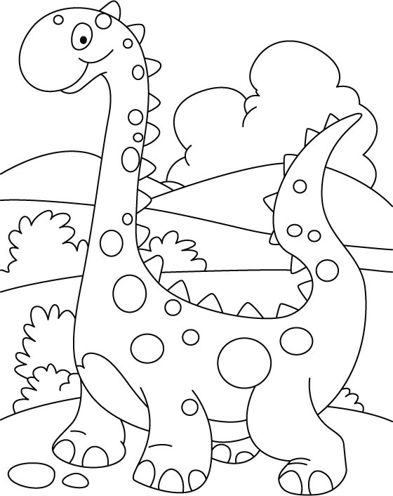 Disegno da colorare: Dinosauro (Animali) #5666 - Pagine da Colorare Stampabili Gratuite