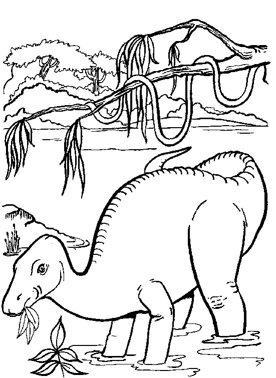 Disegno da colorare: Dinosauro (Animali) #5688 - Pagine da Colorare Stampabili Gratuite