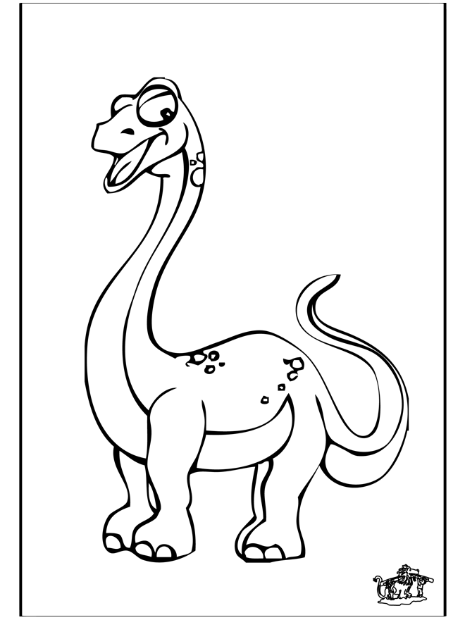 Disegno da colorare: Dinosauro (Animali) #5689 - Pagine da Colorare Stampabili Gratuite