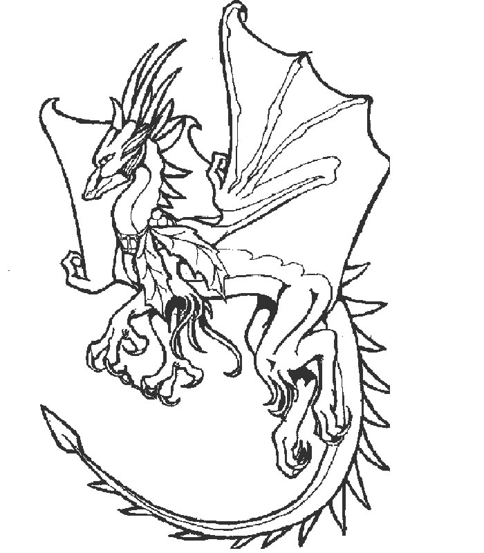Disegno da colorare: Drago (Animali) #5717 - Pagine da Colorare Stampabili Gratuite