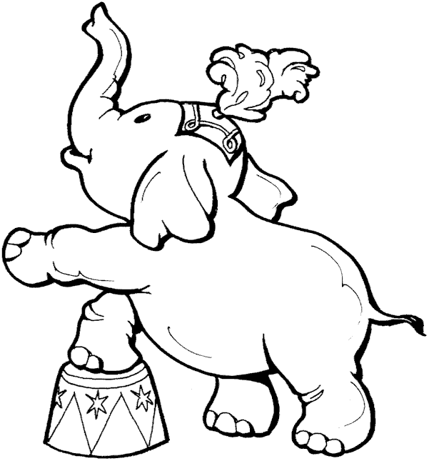 Disegno da colorare: Elefante (Animali) #6328 - Pagine da Colorare Stampabili Gratuite