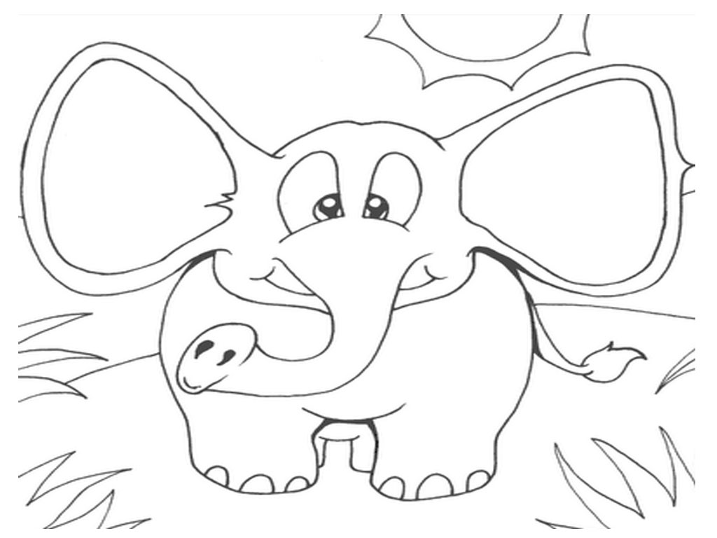 Disegno da colorare: Elefante (Animali) #6330 - Pagine da Colorare Stampabili Gratuite