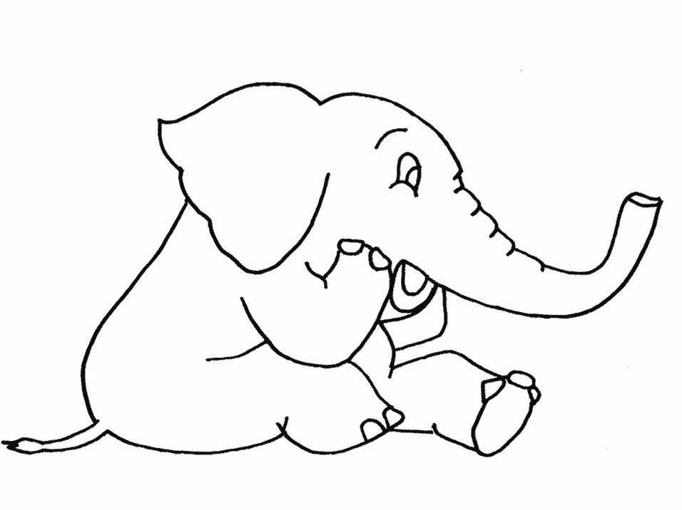 Disegno da colorare: Elefante (Animali) #6331 - Pagine da Colorare Stampabili Gratuite