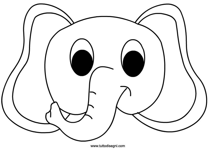 Disegno da colorare: Elefante (Animali) #6336 - Pagine da Colorare Stampabili Gratuite