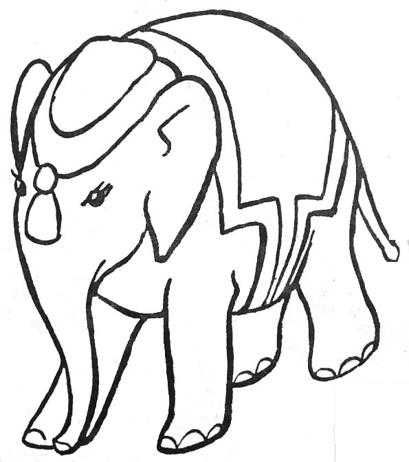 Disegno da colorare: Elefante (Animali) #6338 - Pagine da Colorare Stampabili Gratuite