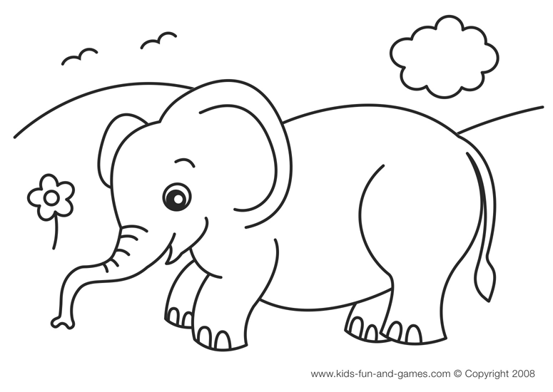 Disegno da colorare: Elefante (Animali) #6340 - Pagine da Colorare Stampabili Gratuite