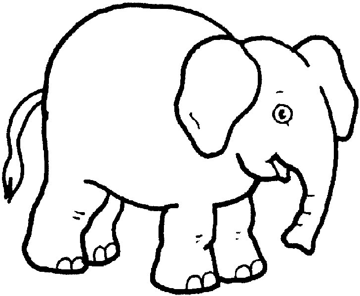 Disegno da colorare: Elefante (Animali) #6346 - Pagine da Colorare Stampabili Gratuite