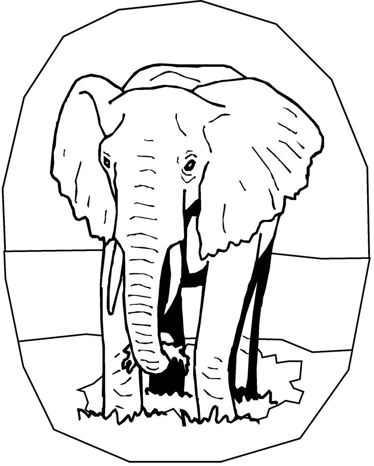 Disegno da colorare: Elefante (Animali) #6362 - Pagine da Colorare Stampabili Gratuite