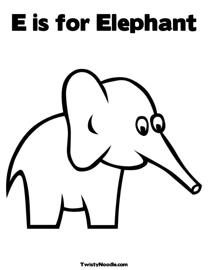 Disegno da colorare: Elefante (Animali) #6363 - Pagine da Colorare Stampabili Gratuite