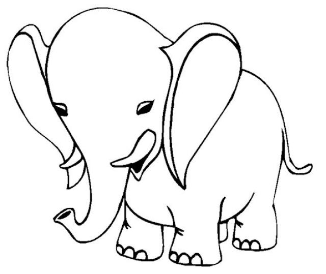 Disegno da colorare: Elefante (Animali) #6367 - Pagine da Colorare Stampabili Gratuite