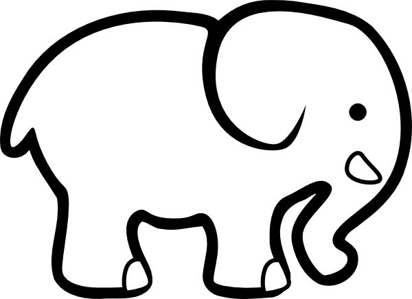 Disegno da colorare: Elefante (Animali) #6408 - Pagine da Colorare Stampabili Gratuite