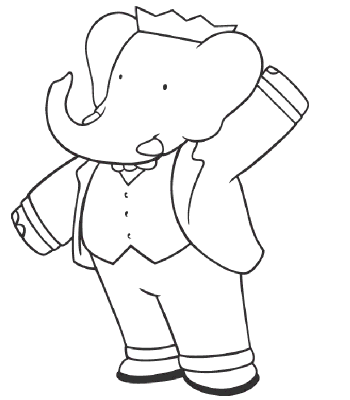 Disegno da colorare: Elefante (Animali) #6438 - Pagine da Colorare Stampabili Gratuite