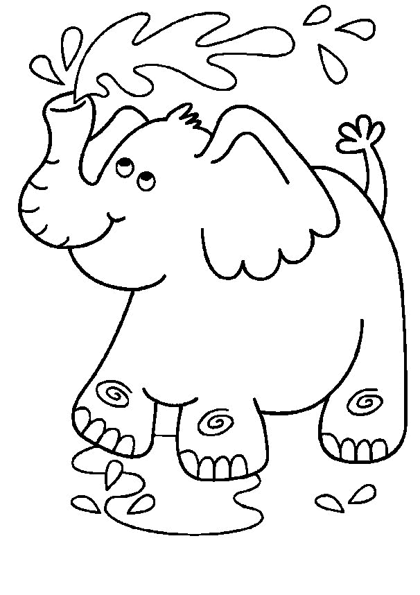 Disegno da colorare: Elefante (Animali) #6461 - Pagine da Colorare Stampabili Gratuite