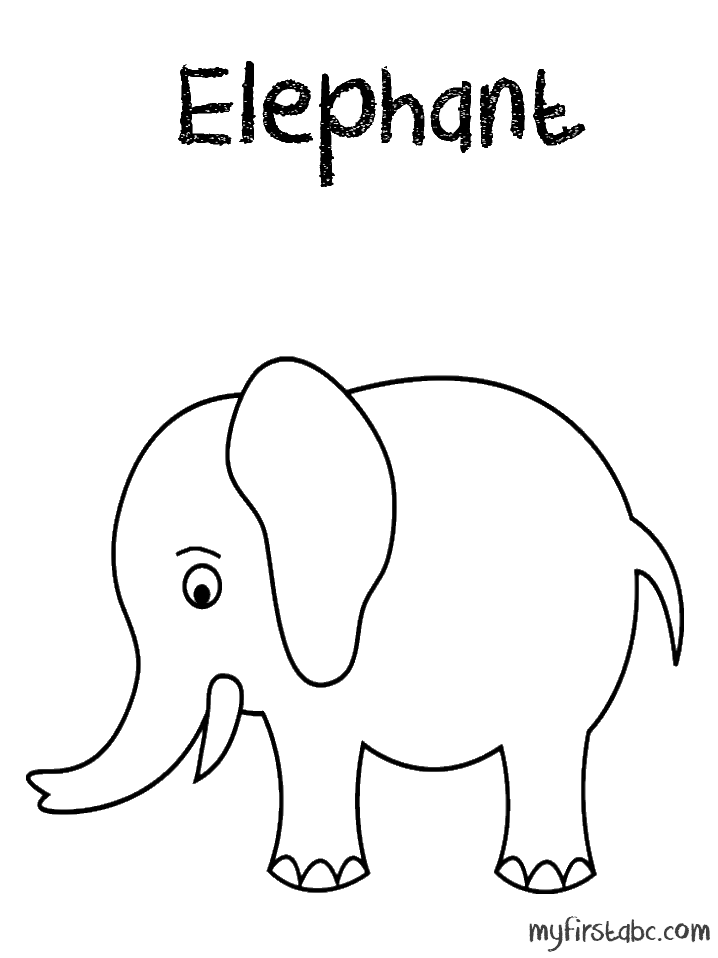 Disegno da colorare: Elefante (Animali) #6464 - Pagine da Colorare Stampabili Gratuite