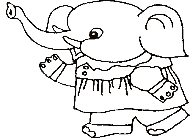 Disegno da colorare: Elefante (Animali) #6476 - Pagine da Colorare Stampabili Gratuite