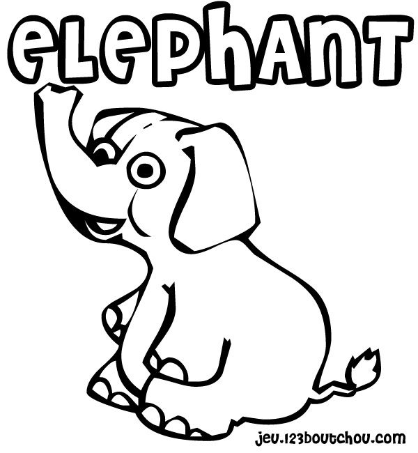 Disegno da colorare: Elefante (Animali) #6492 - Pagine da Colorare Stampabili Gratuite