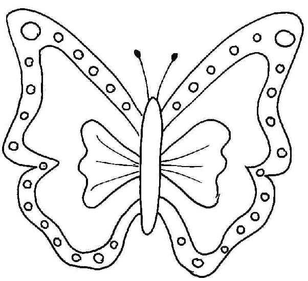 Disegno da colorare: Farfalla (Animali) #15688 - Pagine da Colorare Stampabili Gratuite