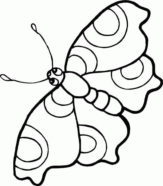 Disegno da colorare: Farfalla (Animali) #15708 - Pagine da Colorare Stampabili Gratuite