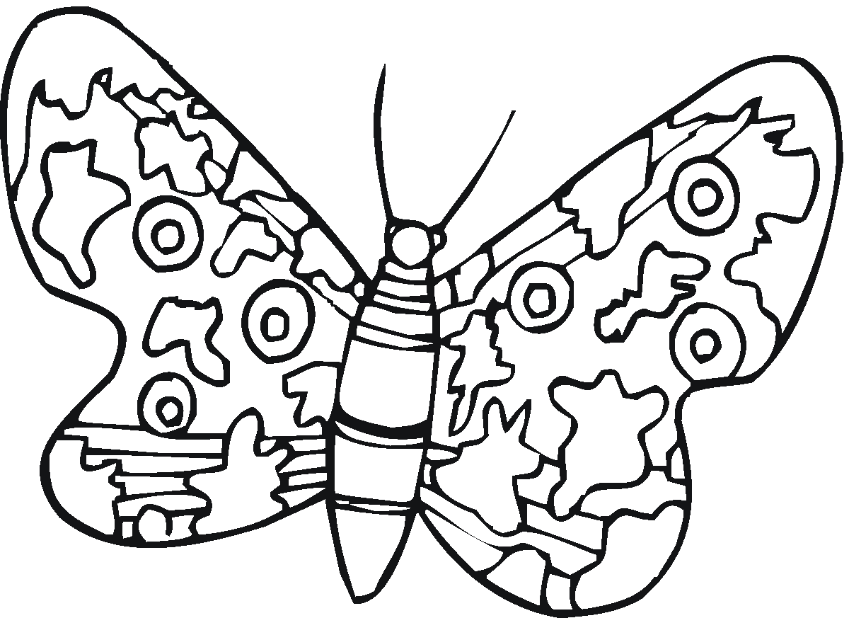 Disegno da colorare: Farfalla (Animali) #15769 - Pagine da Colorare Stampabili Gratuite